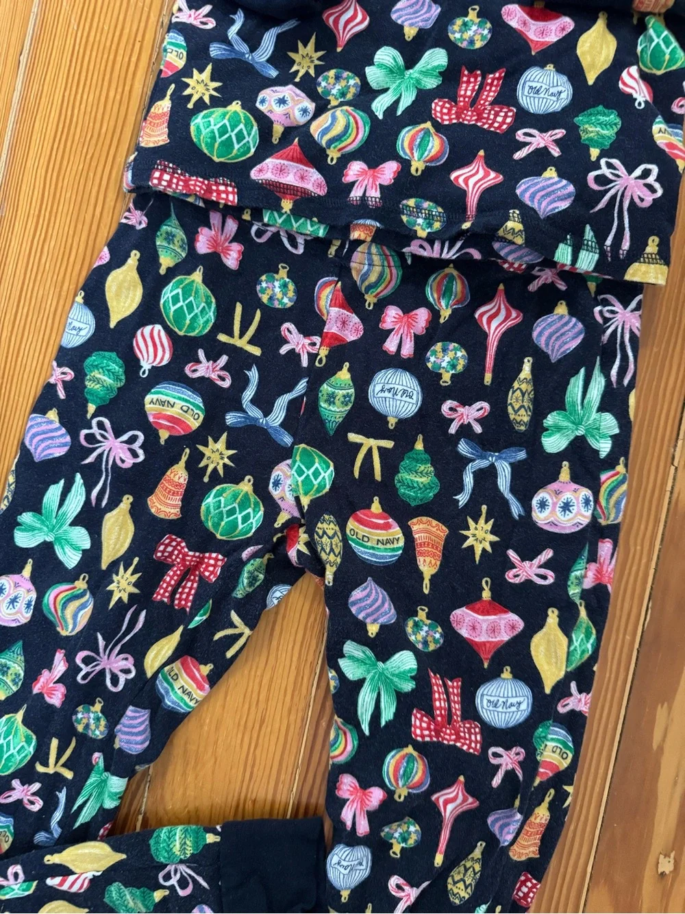 Old Navy Kids Holiday Ornament Pajamas